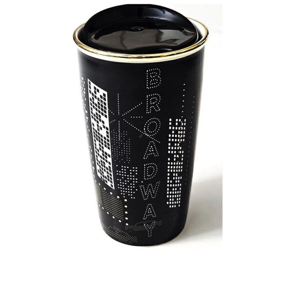 Limited Edition Starbucks Times Square 2015 Ceramic Tumbler - 12 oz./ NEW - Picture 2 of 4